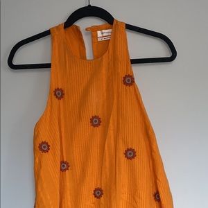 Embroidered Urban Outfitters Dress SMALL